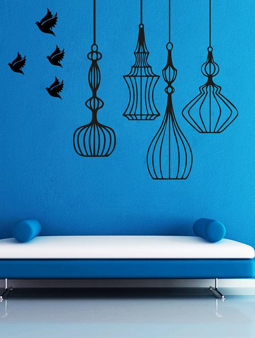 hanging lamps wall sticker - 15065845 - Very Small Image - 1