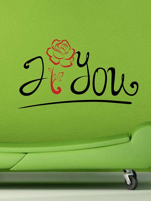 i love you wall sticker - 15065850 - Very Small Image - 1