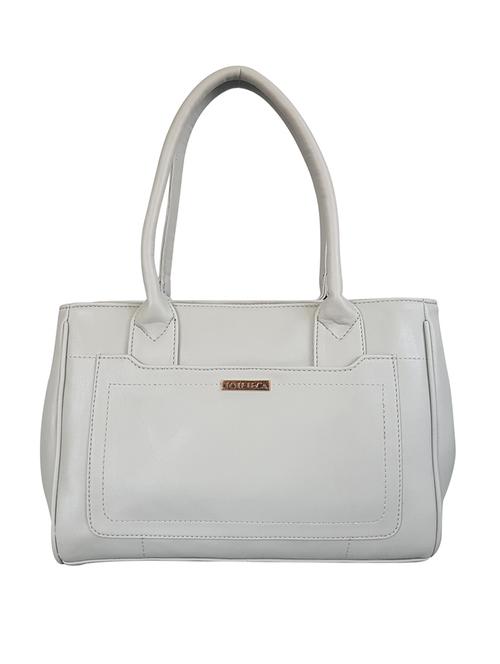 grey leatherette  regular handbag - 15067590 - Very Small Image - 1