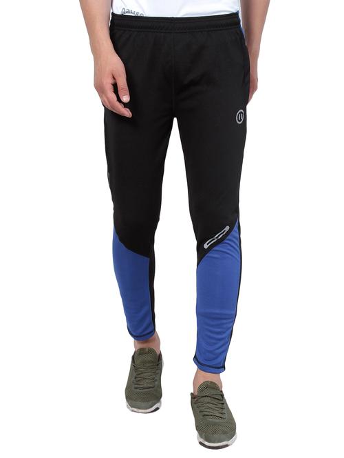 black cotton full length track pant - 15071968 - Very Small Image - 1