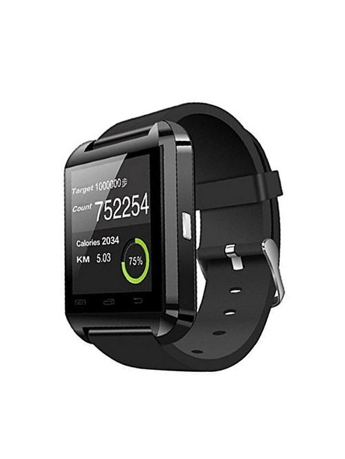 felix u8 bluetooth smart watch compatible with ios and android (black) - 15072324 - Very Small Image - 1