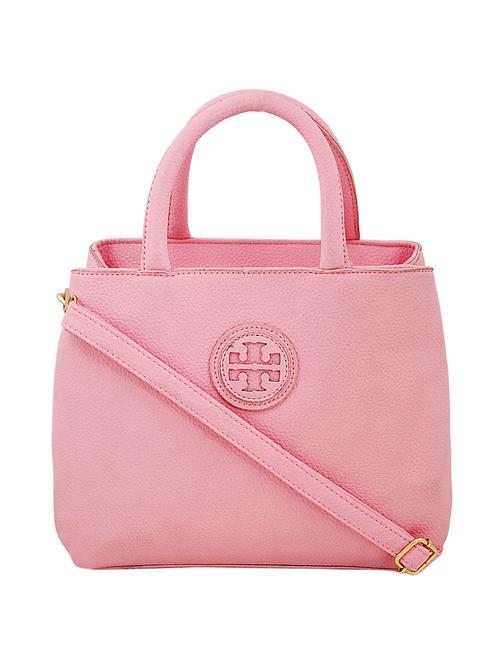 pink leatherette  handbag - 15073265 - Very Small Image - 1