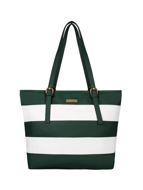 green leatherette  regular handbag - 15074167 - Very Small Image - 1