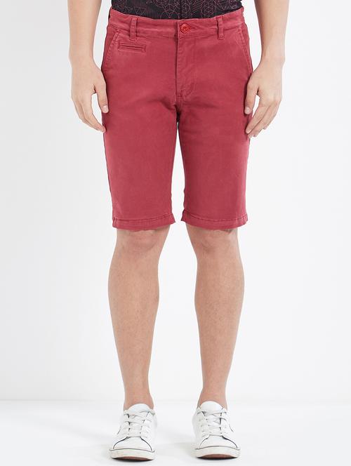 red cotton shorts - 15074179 - Very Small Image - 1