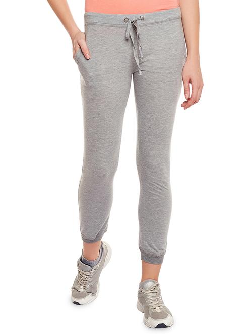 grey cotton track pant - 15076032 - Very Small Image - 1