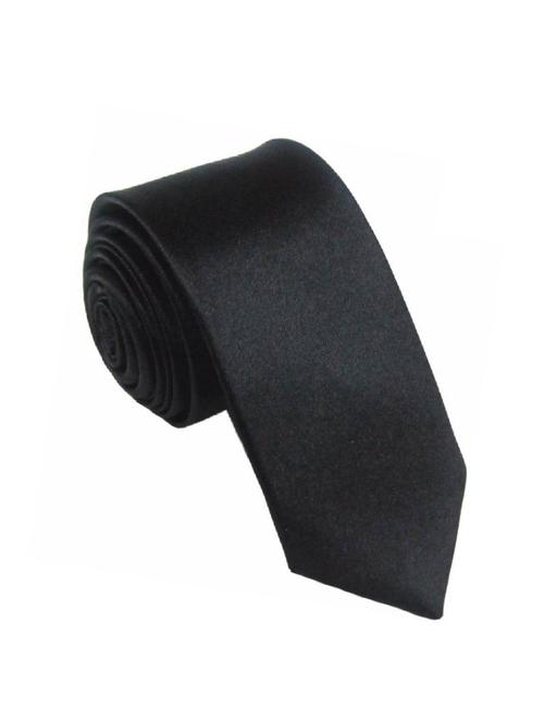 black polyester tie - 15083333 - Very Small Image - 1