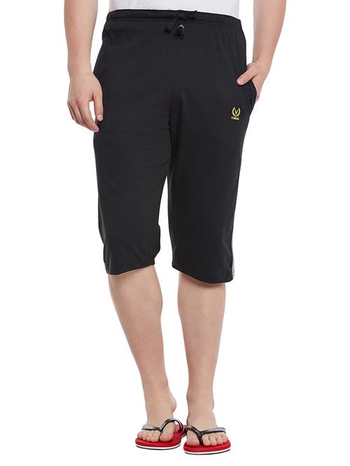 black cotton three  fourths - 15084571 - Very Small Image - 1