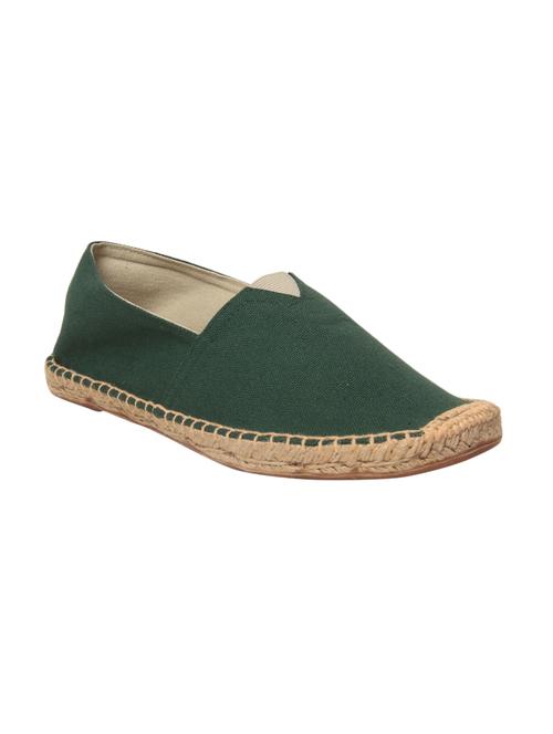 green canvas slip on espadrille - 15087319 - Very Small Image - 1