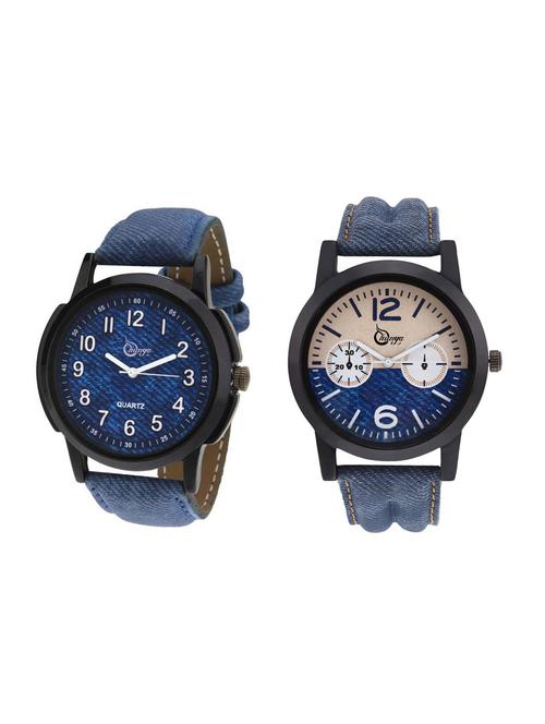 multi color designer dial analog watch combo for boys and men's - 15087977 - Very Small Image - 1