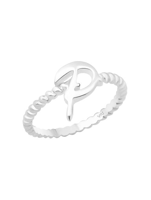 silver plated finger ring - 15088985 - Very Small Image - 1