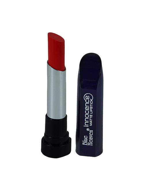 blue heaven innocence matte lipstick 3.5 gm (red orange-01) - 15097399 - Very Small Image - 1
