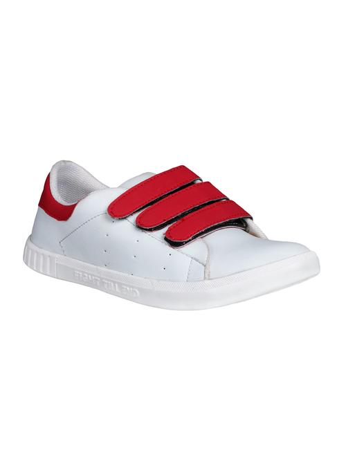 white leatherette slip on sneaker - 15098071 - Very Small Image - 1