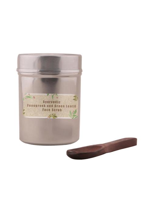 tjori ayurvedic fenugreek and green lentil face scrub - 15101538 - Very Small Image - 1