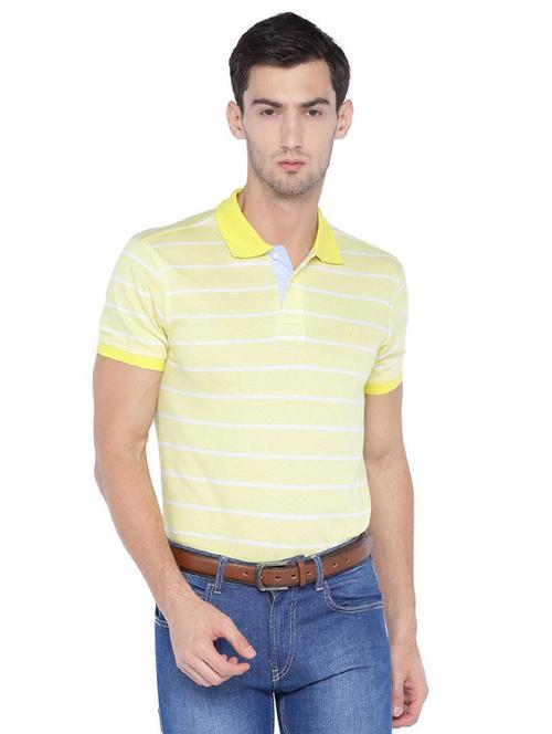 yellow cotton polo t-shirt - 15105932 - Very Small Image - 1