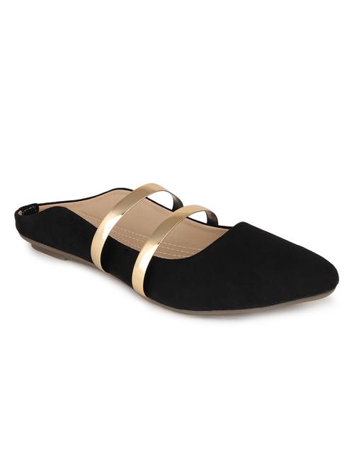 black suede slip on ballerina - 15106865 - Very Small Image - 1