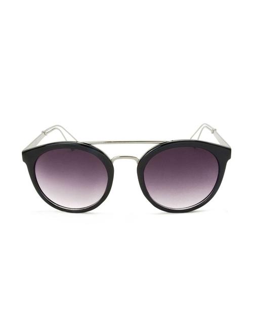 stacle mod fashion double bridge retro round sunglasses (st7380|58|violet lens) - 15107787 - Very Small Image - 1