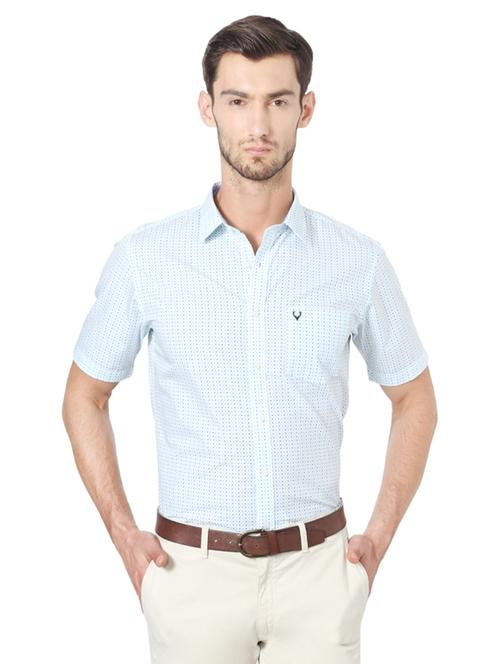 white cotton casual shirt - 15110478 - Very Small Image - 1