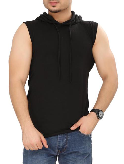 black cotton t-shirt - 15111344 - Very Small Image - 1