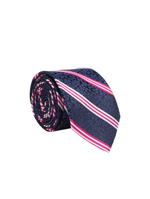 blue micro fiber tie - 15114564 - Very Small Image - 1