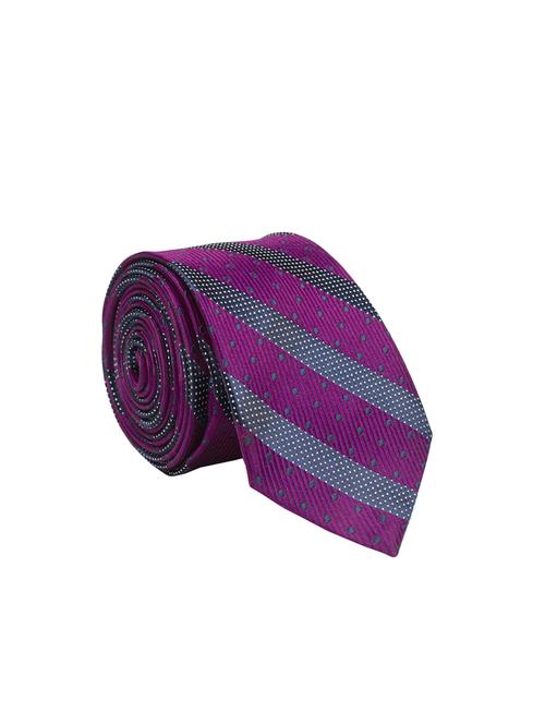 purple micro fiber tie - 15114578 - Very Small Image - 1