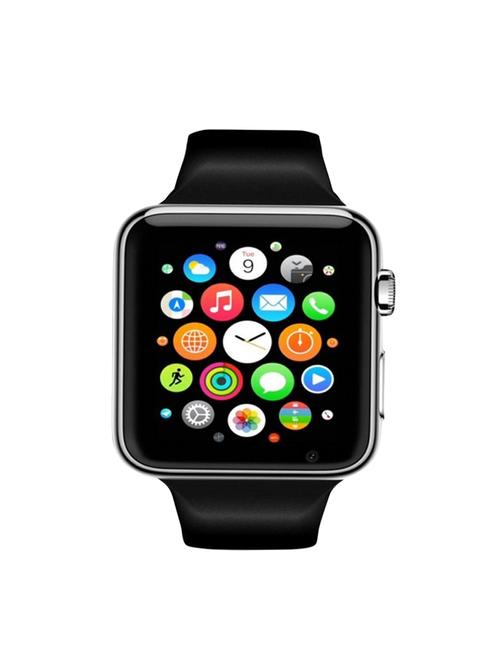 jm new a1 black colour smart watche with sim/sd card support - 15118718 - Very Small Image - 1