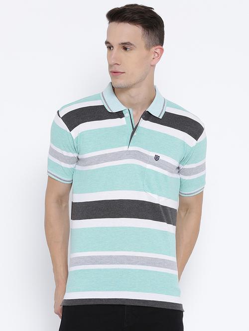 blue cotton pocket t-shirt - 15119066 - Very Small Image - 1