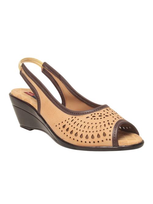 beige back strap  wedge - 15120465 - Very Small Image - 1