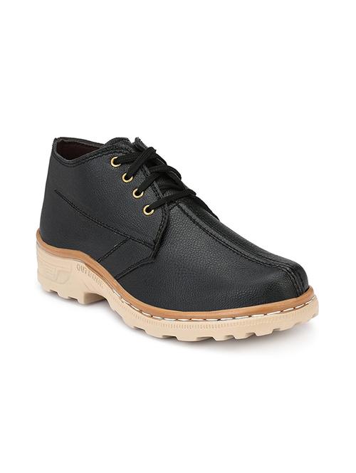 black leather low ankle boot - 15121082 - Very Small Image - 1