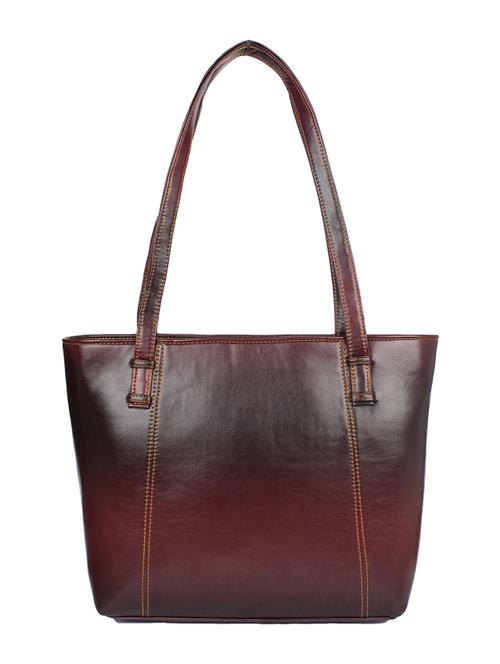 brown leatherette handbag - 15121348 - Very Small Image - 1