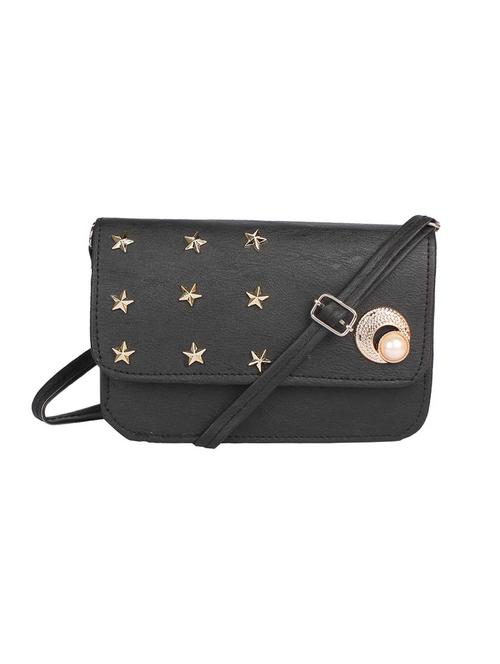 black embellished sling bag - 15121578 - Very Small Image - 1