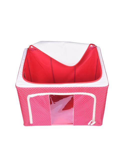 foldable polka living storage box - 15126688 - Very Small Image - 1