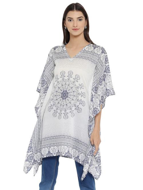 white cotton kaftan - 15127977 - Very Small Image - 1