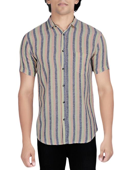 multi colored cotton shirt - 15129081 - Very Small Image - 1