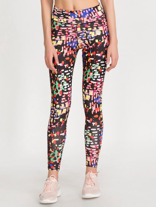 black printed track pant - 15132011 - Very Small Image - 1