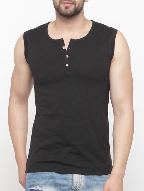 black cotton t-shirt - 15135370 - Very Small Image - 1