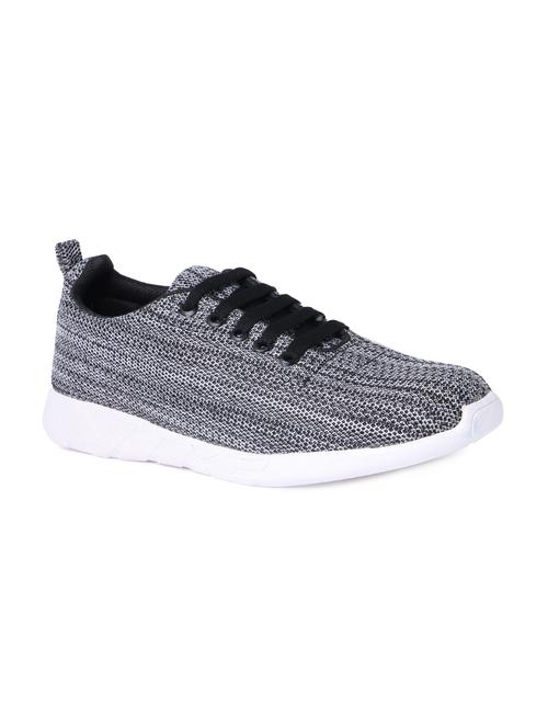 grey mesh lace up sport shoes - 15137983 - Very Small Image - 1