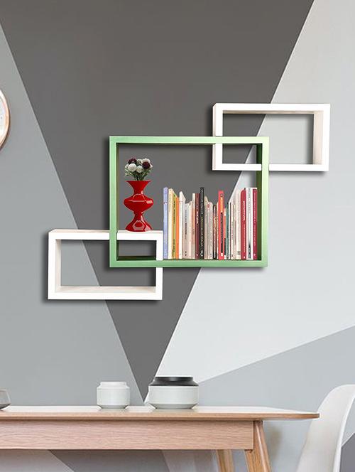 intersecting wall floating shelf - 15140565 - Very Small Image - 1