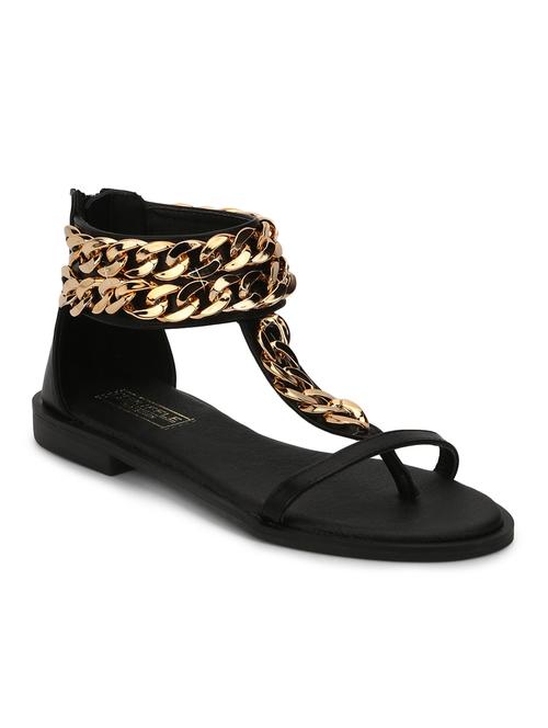 black patent leather closed back sandals - 15144668 - Very Small Image - 1