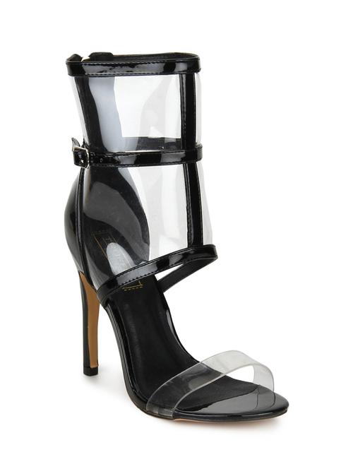 black patent leather closed back sandals - 15144717 - Very Small Image - 1