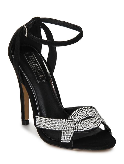 black patent leather ankle strap sandals - 15144719 - Very Small Image - 1