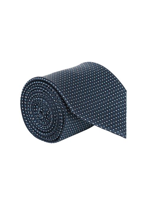blue polyester tie - 15145658 - Very Small Image - 1