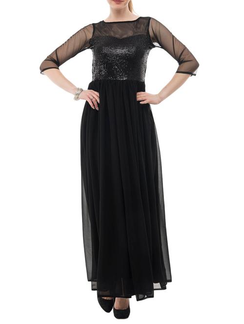 women's fit & flare maxi dress - 15145946 - Very Small Image - 1