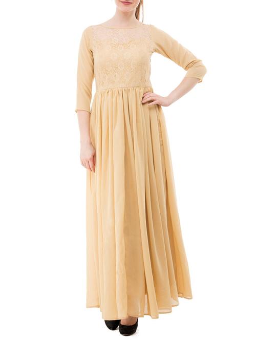 women's fit & flare maxi dress - 15145950 - Very Small Image - 1