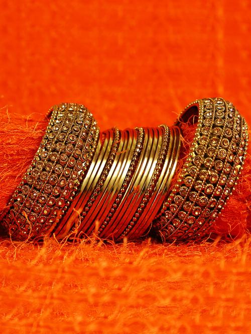 gold tone bangles - 15155796 - Very Small Image - 1