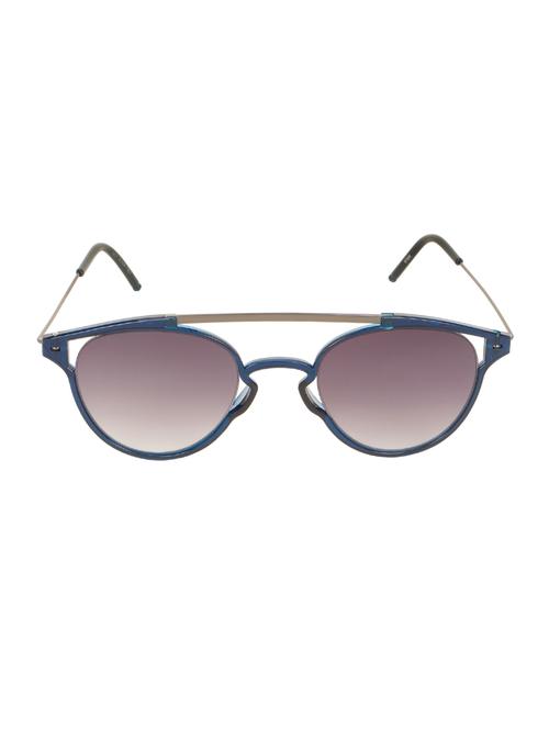adine men roundblue sunglass - 15156893 - Very Small Image - 1