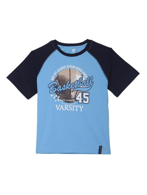 blue cotton tshirt - 15158002 - Very Small Image - 1