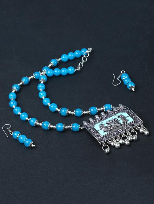 blue metal pendant - 15159685 - Very Small Image - 1