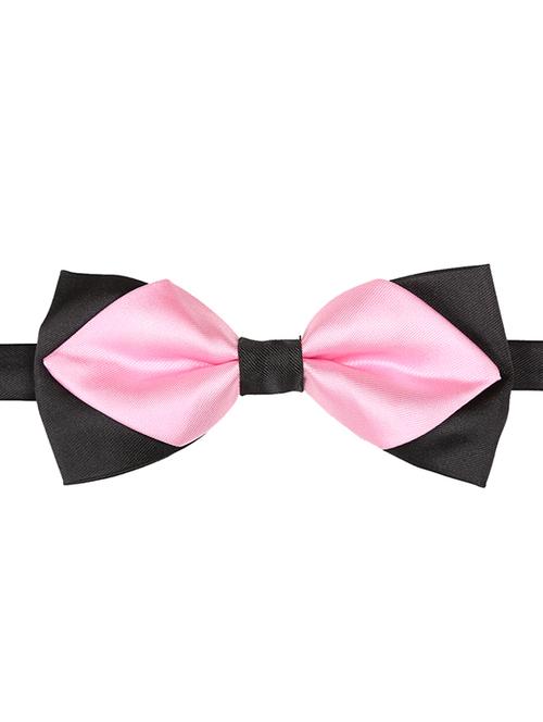 pink micro fiber bow tie - 15160592 - Very Small Image - 1