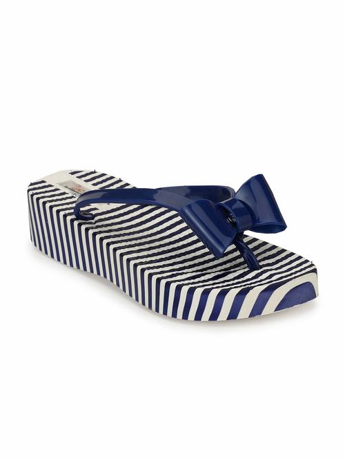 navy rubber flip flop - 15160793 - Very Small Image - 1