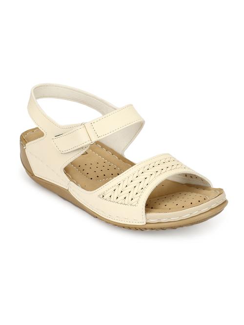 beige ankle strap wedge - 15160810 - Very Small Image - 1